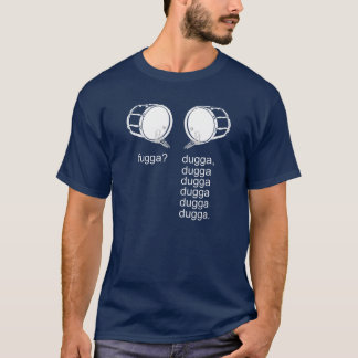 Camiseta dugga del fugga (slight la vuelta) (para las