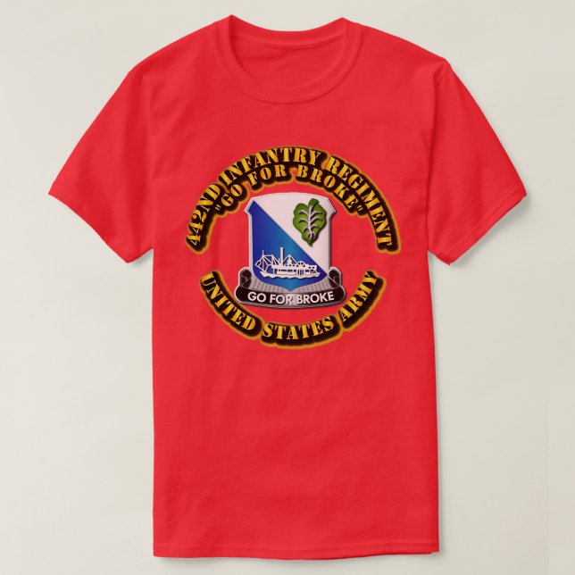 Camiseta DUI 442º Regimiento de Infantería (Diseño del anverso)