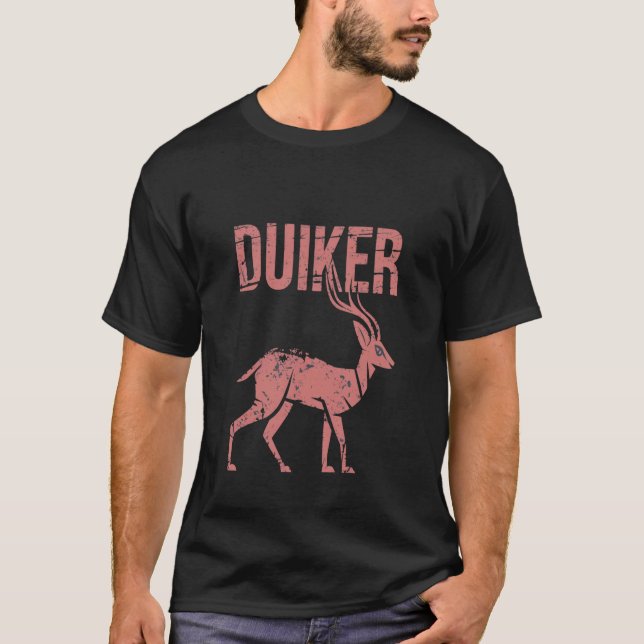 Camiseta Duiker estilizado (Anverso)