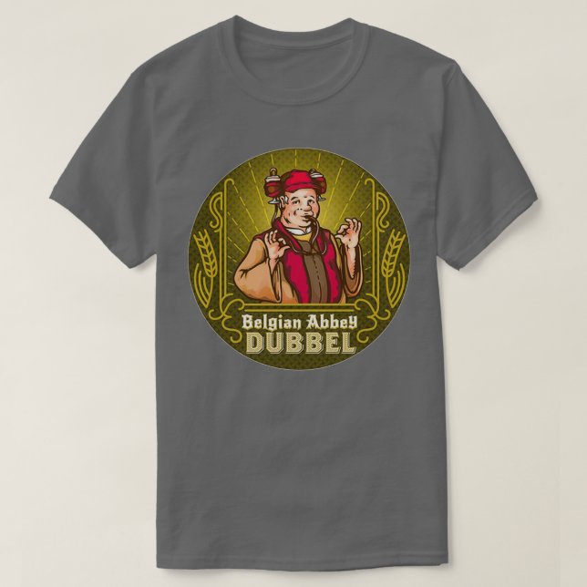 Camiseta Duinen Dubbel Abadía Belga Ale T (Diseño del anverso)