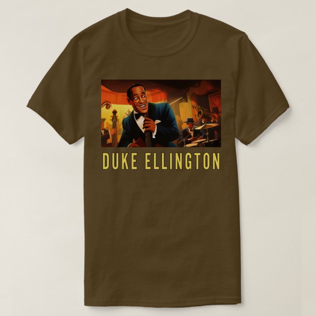Camiseta Duke Ellington (Diseño del anverso)