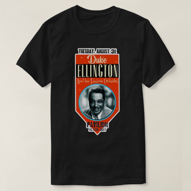 Camiseta Duke Ellington (Diseño del anverso)