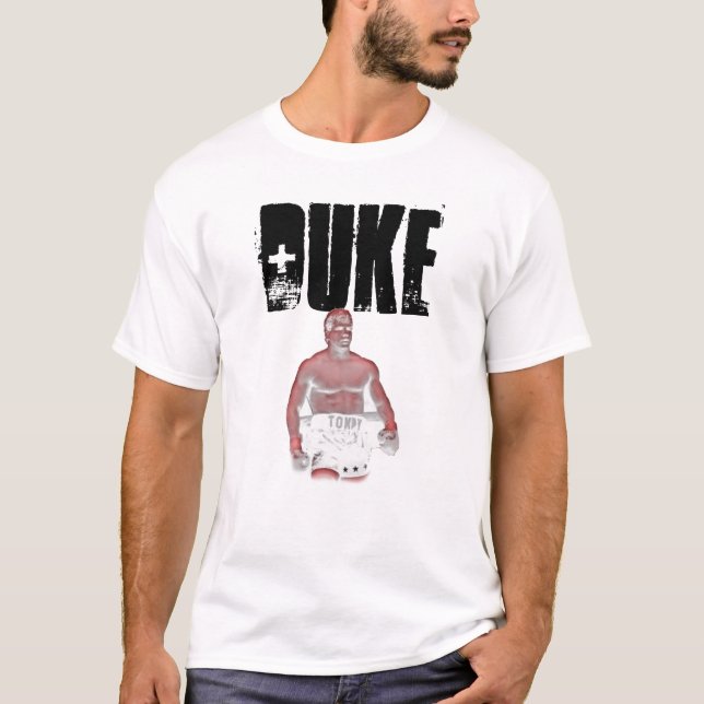 Camiseta Duke_Red (camiseta blanca del registro) (Anverso)