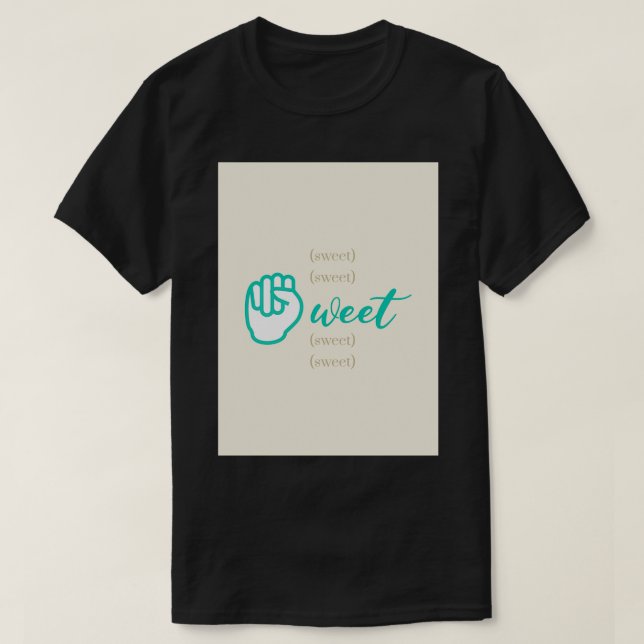 Camiseta Dulce (Diseño del anverso)