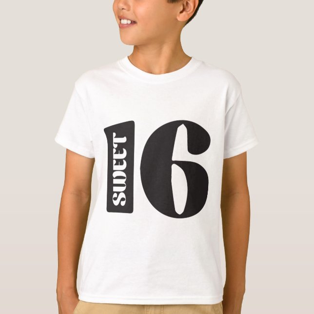 Camiseta Dulce 16 (Anverso)