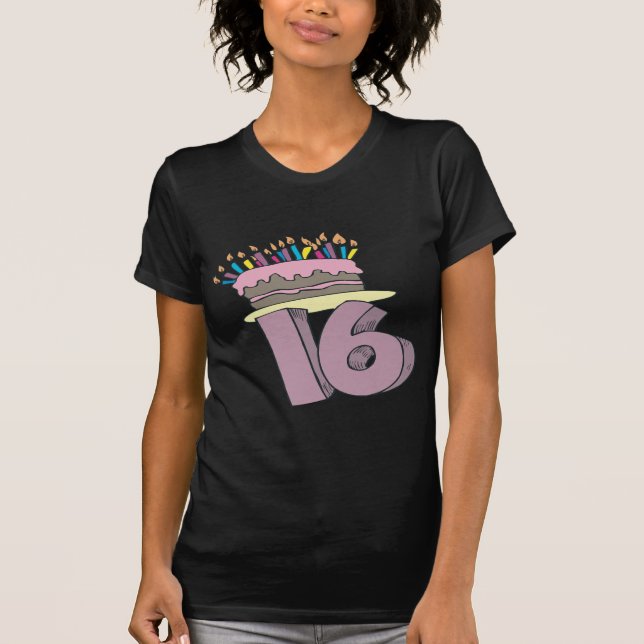 Camiseta Dulce 16 (Anverso)