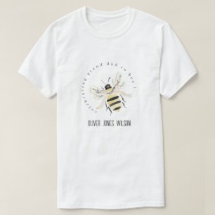 Camiseta Dulce Abuelo Pastel a Abeja Baño de Bebé Neutral