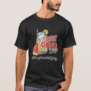 Camiseta Dulce biblioteca de profesores de verano asociado 