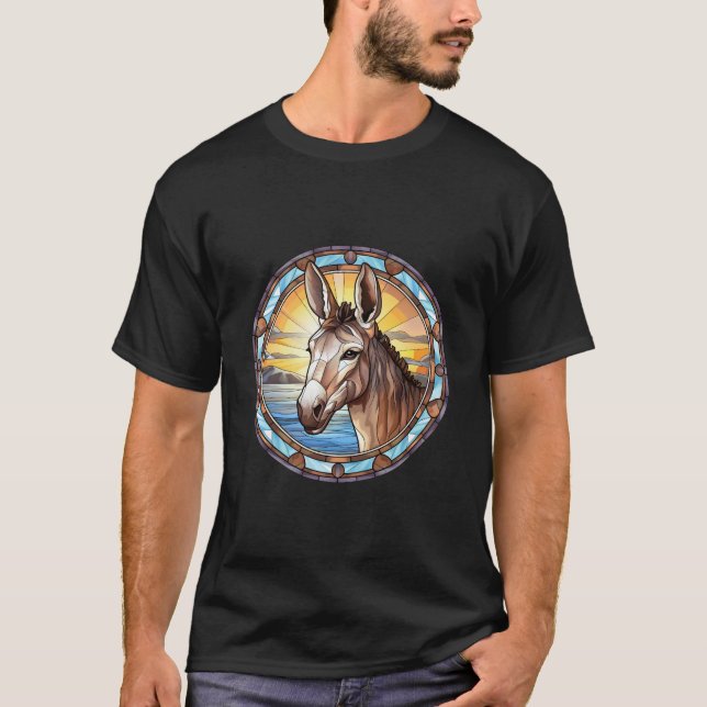 Camiseta Dulce burro de vidrio manchado (Anverso)