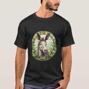 Camiseta Dulce burro de vidrio manchado