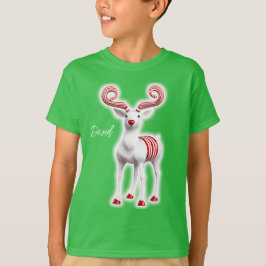 Camiseta Dulce Candy Cane Reindeer