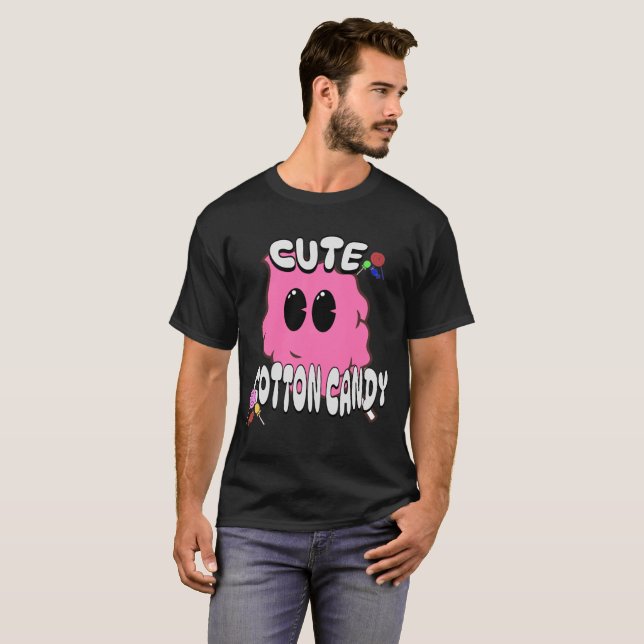 Camiseta Dulce Candy de algodón, simple y fresco (Anverso completo)