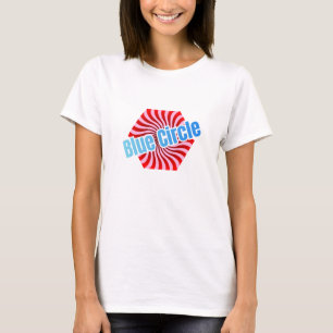 Camiseta Dulce Caramelo Hexagonal con Patrón Ondulado