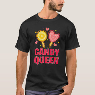 Camiseta Dulce Caramelo Piruleta Dientes Dulces Mujeres Car