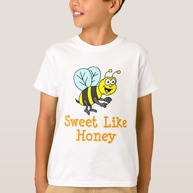 Camiseta Dulce Como Abeja De Miel (Anverso)