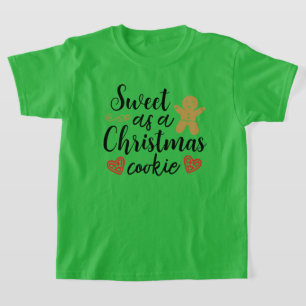 Camiseta Dulce como la galleta de los Navidades