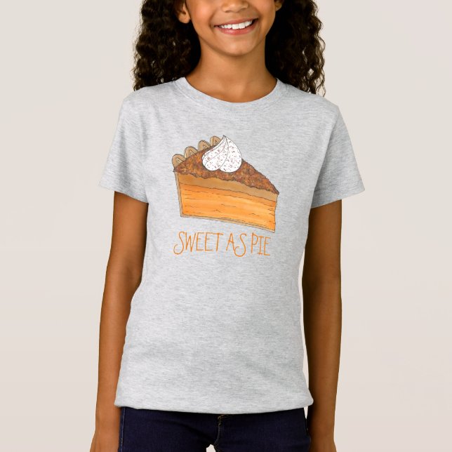 Camiseta Dulce como pastel de patata dulce postre navideño (Anverso)