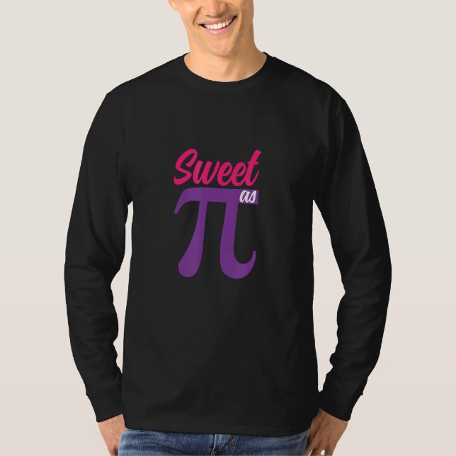 Camiseta Dulce Como Pi 3 14 Matemáticas (Anverso)