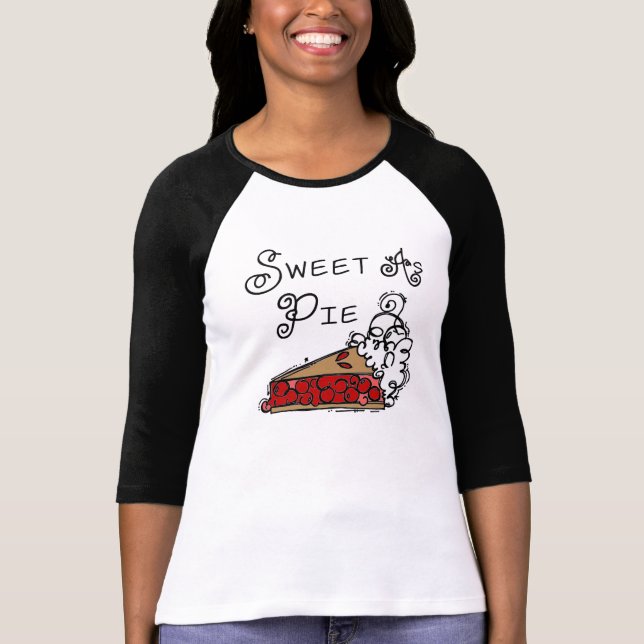 Camiseta Dulce como Pie (Anverso)
