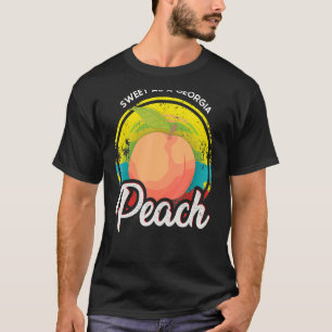 Camiseta Dulce como un estado de Ga Peach de Georgia