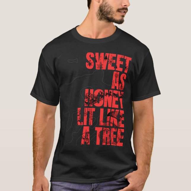 Camiseta Dulce como una miel, como un árbol (Anverso)
