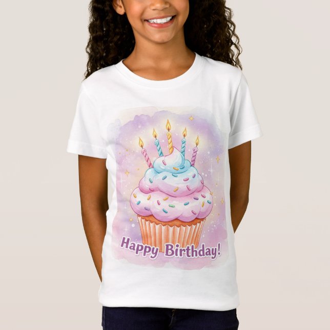 Camiseta Dulce cumpleaños de Natasha Us (Anverso)