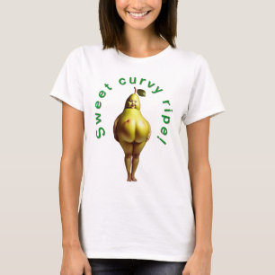 Camiseta ¡Dulce, curvada y madura!