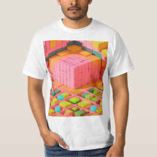 Camiseta Dulce de colores vivos