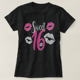 Camiseta dulce de cumpleaños 16 de Guay