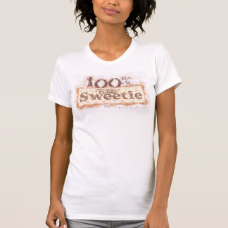 Camiseta dulce de las señoras del diseño
