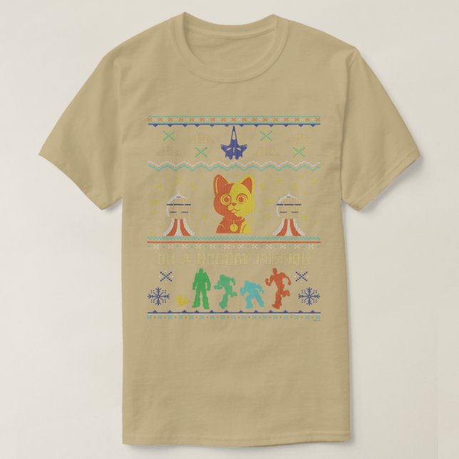 Camiseta Dulce de Navidades Feo de Alux (Diseño del anverso)