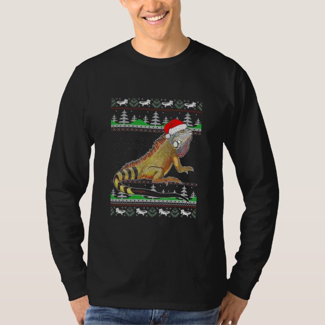 Camiseta Dulce de Navidades feos de iguanas (Anverso)