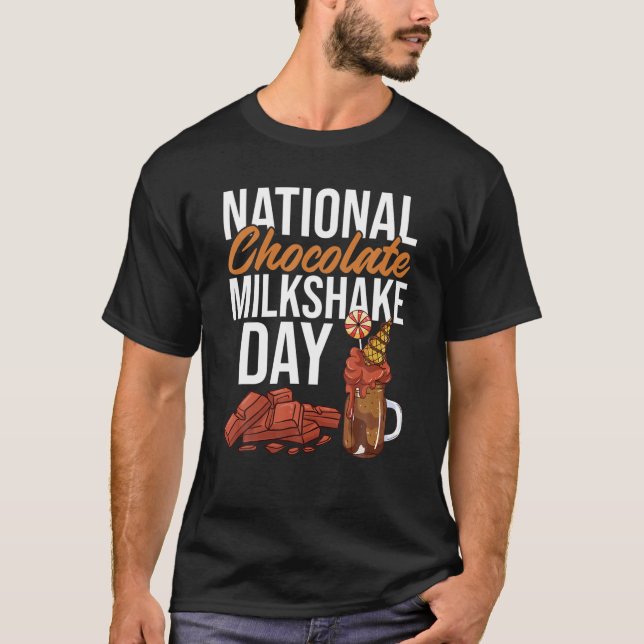 Camiseta Dulce de postre del Día Nacional de la Leche de ch (Anverso)