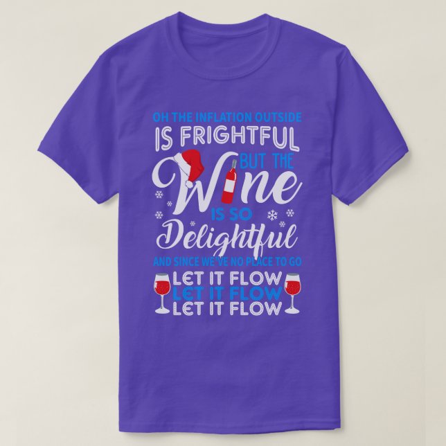 Camiseta Dulce de vino divertido (Diseño del anverso)
