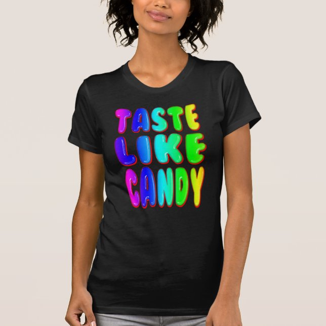 Camiseta Dulce del caramelo (Anverso)
