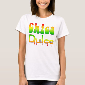 Camiseta dulce del chica