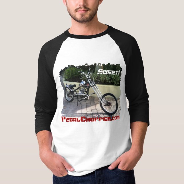 Camiseta ¡Dulce del pedal de la bici motorizada interruptor (Anverso)