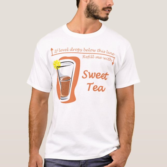 Camiseta dulce del té 2 (Anverso)