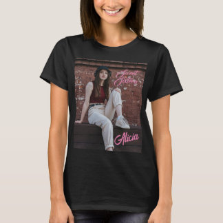 Camiseta Dulce Dieciséis Camisas con foto de nombre persona