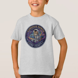 Camiseta Dulce Diseño de Gato Astronauta Viaje Estelar Espa