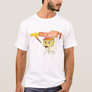 Camiseta Dulce Divertido De Crema Catalana Arte De Dibujos 