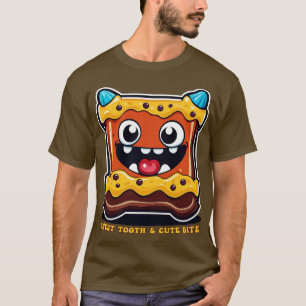 Camiseta Dulce dulce dulce de mono dulce y morena suave