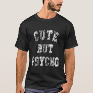 Camiseta Dulce dulce pero Psycho Humor Esposa Mamá Mordaza