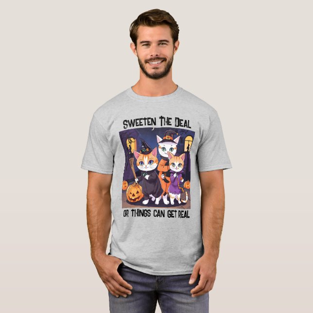 Camiseta Dulce el trato, o las cosas podrían ponerse reales (Anverso completo)