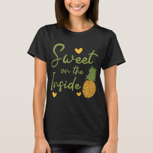 Camiseta Dulce En La Fruta Tropical De La Piña Interior