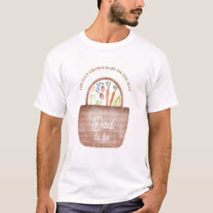 Camiseta Dulce espera: Baby Shower con tema de Mercado de G