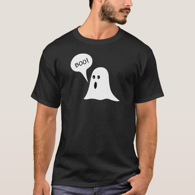 Camiseta Dulce Fantasma Boo Halloween (Anverso)
