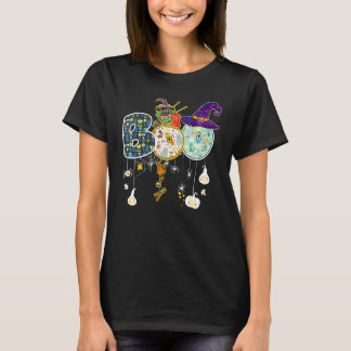 Camiseta Dulce Fantasma Boo Jardinería Halloween Jardinero