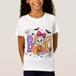 Camiseta Dulce Fantasma de Halloween BOO Acuarela Sublimaci