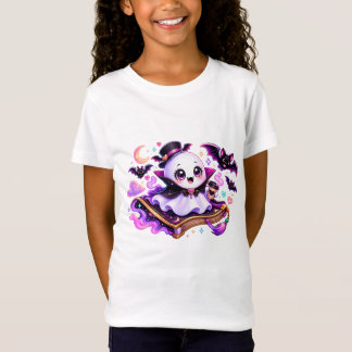 Camiseta Dulce Fantasma de Halloween Leyendo